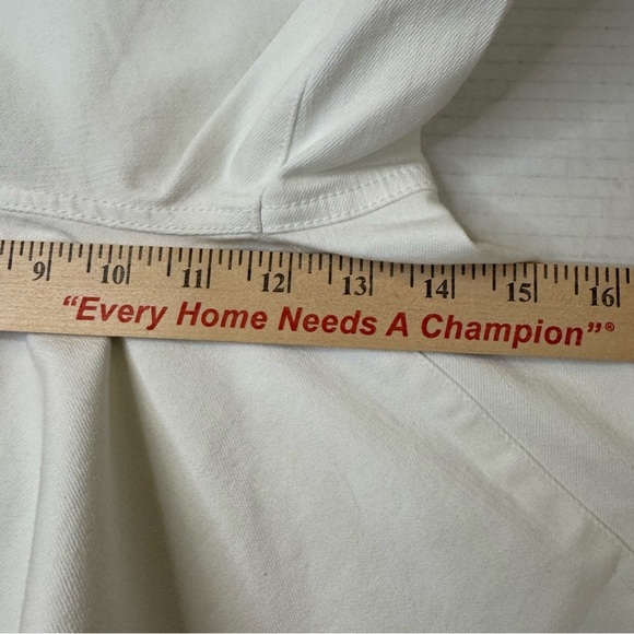 Talbots Jeggins Crop High Waist Skinny Leg. White Jeans - Picture 7 of 7